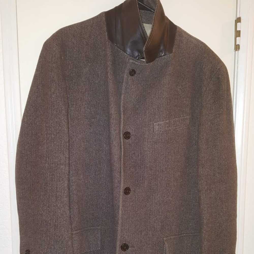HOST PICK 💕 COLE HAAN Wool Men Coat - Picture 1 of 6